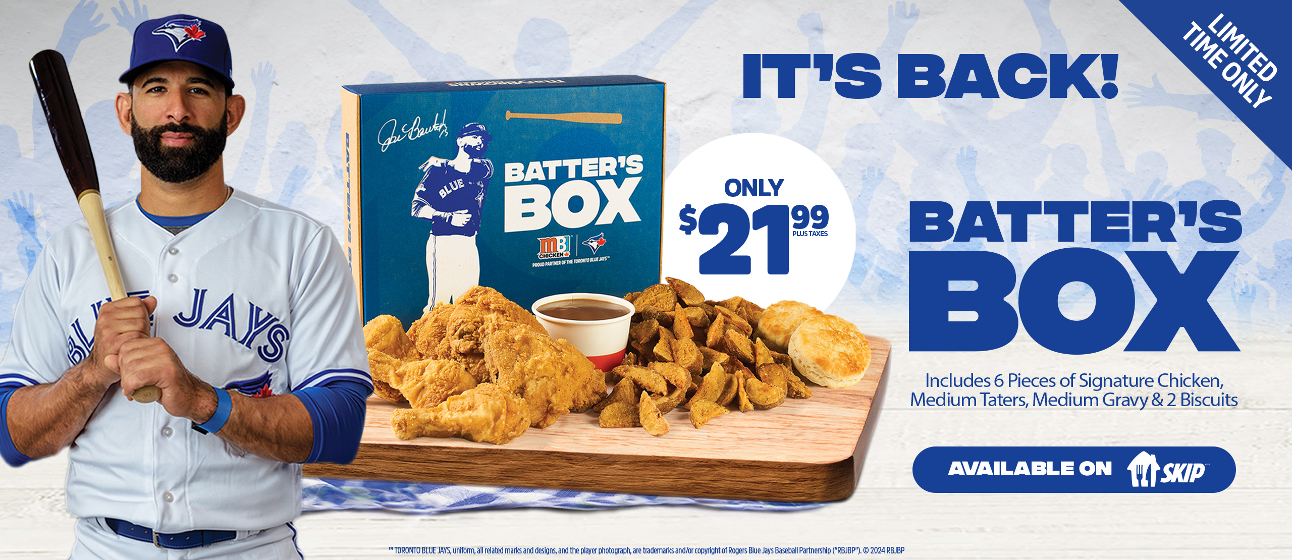 Batter's Box Mary Brown's Chicken